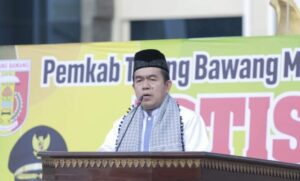 Pemkab Tulang Bawang Mengelar Sholat Minta Hujan