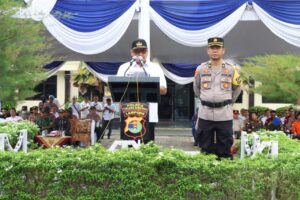 Polres Tulang Bawang Kerahkan Ratusan Personel dan Gelar Tiga Pos Pada Operasi Lilin Krakatau 2023