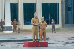 PJ.Bupati Tulang Bawang Drs.Qodratul Ikhwan.MM Mengucapkan Selamat Tahun Baru 2024 Dan Menegaskan Kepada  ASN Tulang Bawang Untuk Dapat Meningkatkan Kedisiplinan Serta Loyalitas Demi Terciptanya Kabupaten Undang Manis