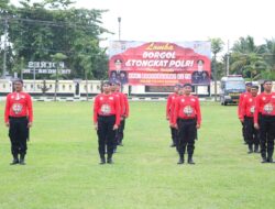 Sambut Hari Bhayangkara Ke-78 Tahun 2024, Polres Tulang Bawang Gelar Lomba Borgol dan Tongkat Polri