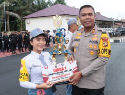 Lomba PBB Tingkat SMA dan SMP Sederajat Yang Digelar Polres Tulang Bawang Sukses, Berikut Nama Sekolah Yang Jadi Pemenangnya