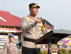 22 Personel Polres Tulang Bawang Naik Pangkat, AKBP James Sampaikan Pesan Ini