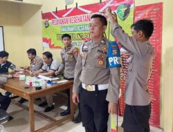 Dokkes Polres Tulang Bawang Gelar Yankesling di Polsek Rawa Jitu Selatan dan Sat Polairud, Berikut Hasilnya