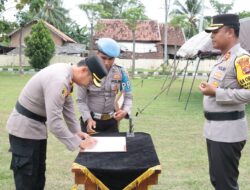 Polres Tulang Bawang Gelar Upacara Pengukuhan KOP, Berikut Tujuan dan Strukturnya