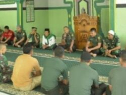 Memperingati HUT TNI yang ke 79 TA taun 2024 kodim 0426 Tulang Bawang gelar doa’ bersama