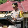 Polres Tulang Bawang Gelar Upacara Penyerahan Jabatan Kabag SDM dan Sertijab Tiga Kapolsek