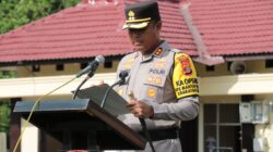 Polres Tulang Bawang Gelar Upacara Penyerahan Jabatan Kabag SDM dan Sertijab Tiga Kapolsek